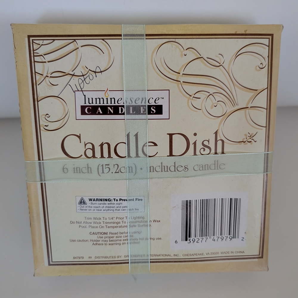 Elegant Teal Glass Votive Candle Holder - Picture 2 of 2